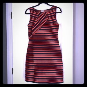 Crémeux sleeveless striped dress